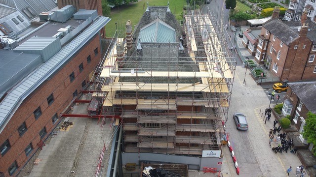 Tamworth Scaffolding: Swan Wing, RSC 1