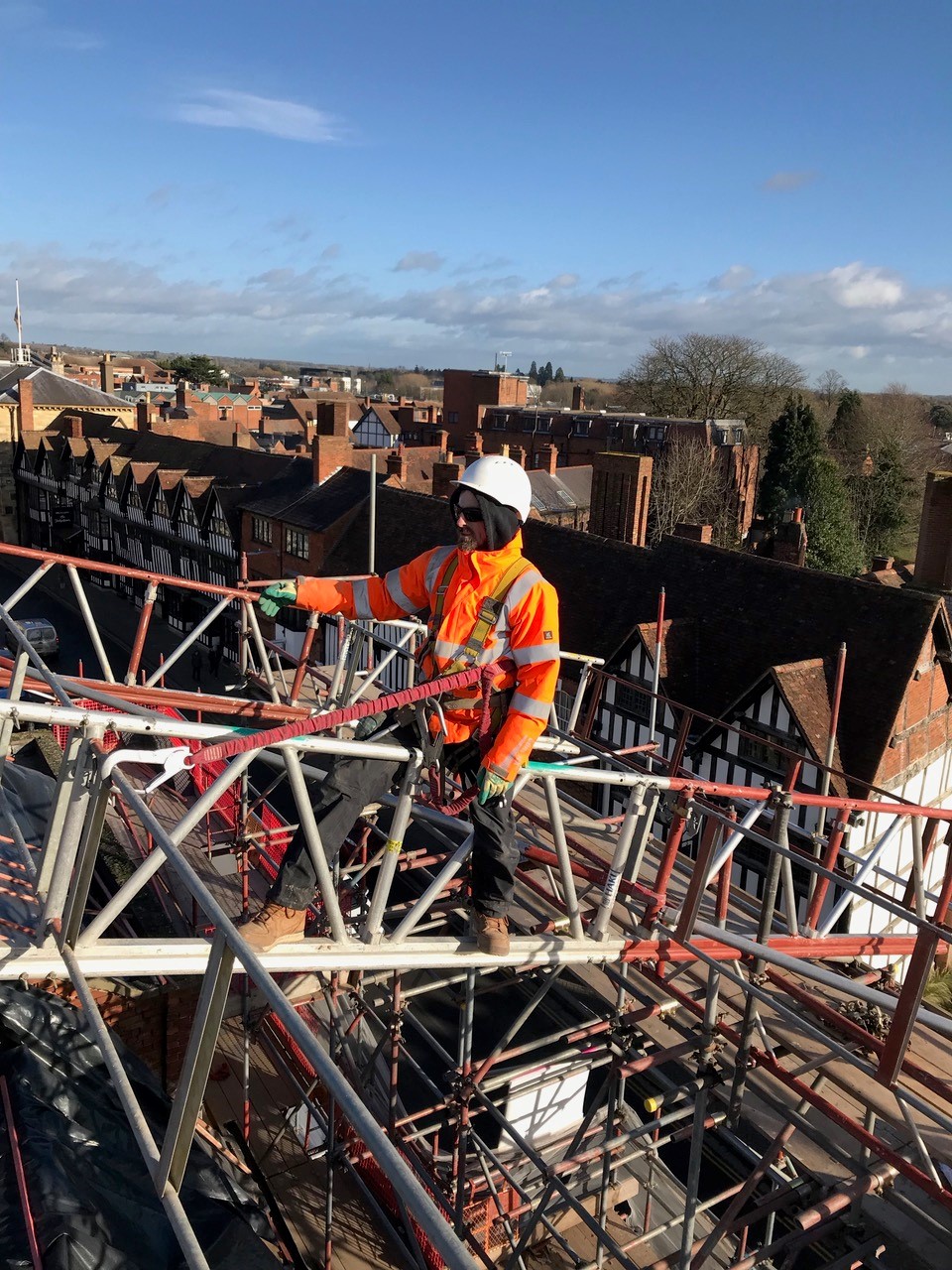 Tamworth Scaffolding: FALCON HOTEL 1