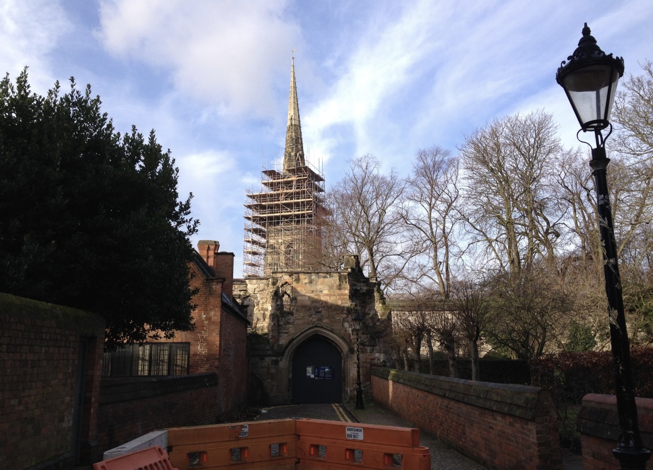Tamworth Scaffolding: St Marys De Castro Church - Leicester 1
