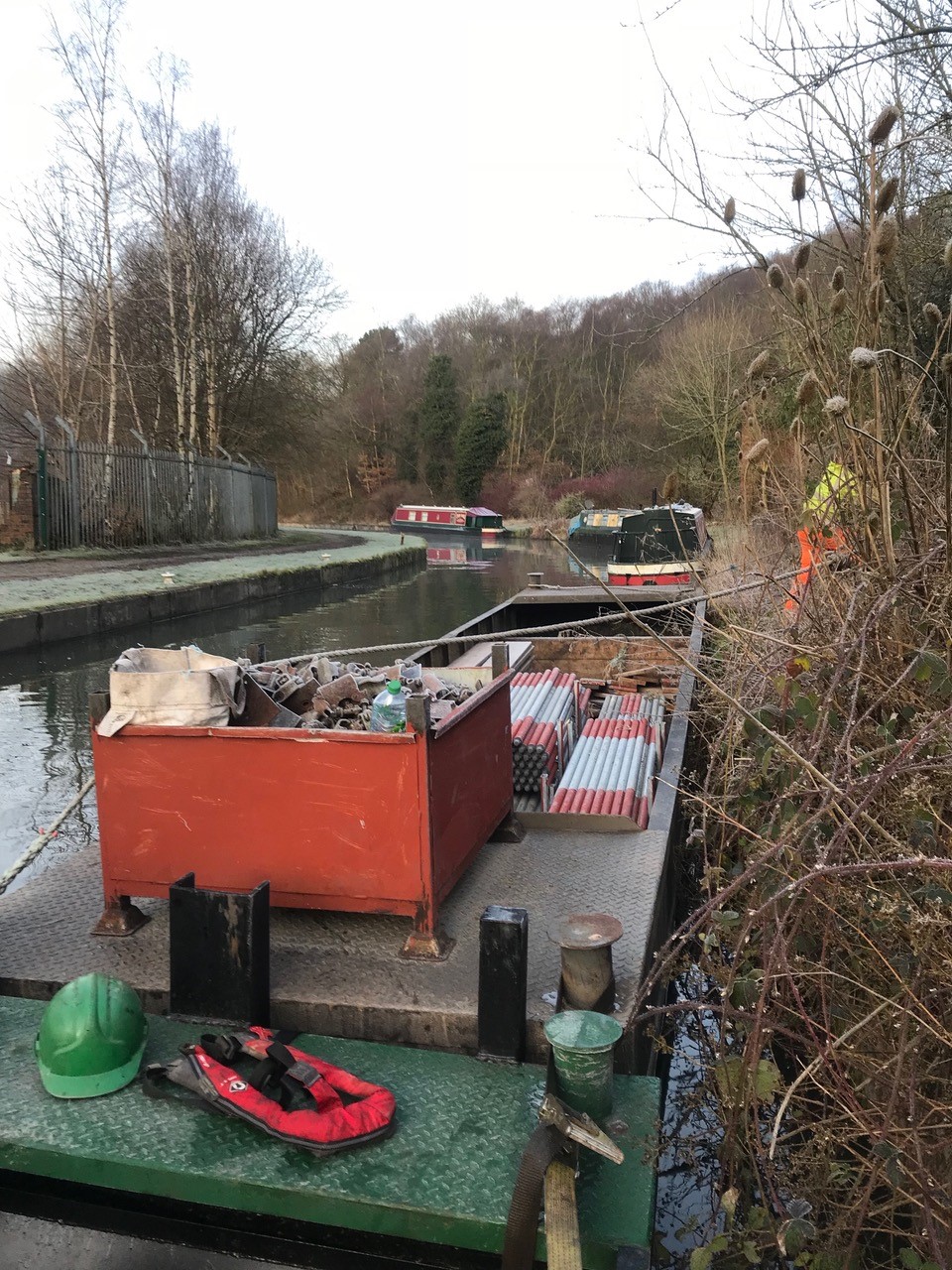 Tamworth Scaffolding: Bridge Works - Canal Project
