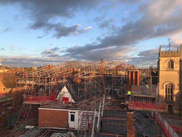 Tamworth Scaffolding: Falcon Hotel 9