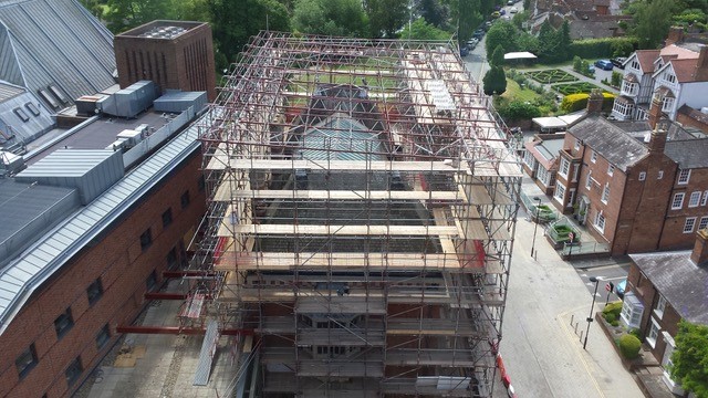 Tamworth Scaffolding: SWAN WING, RSC 3