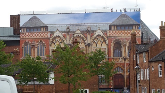 Tamworth Scaffolding: SWAN WING, RSC 4