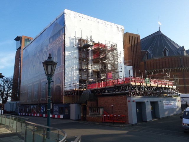 Tamworth Scaffolding: SWAN WING, RSC 5