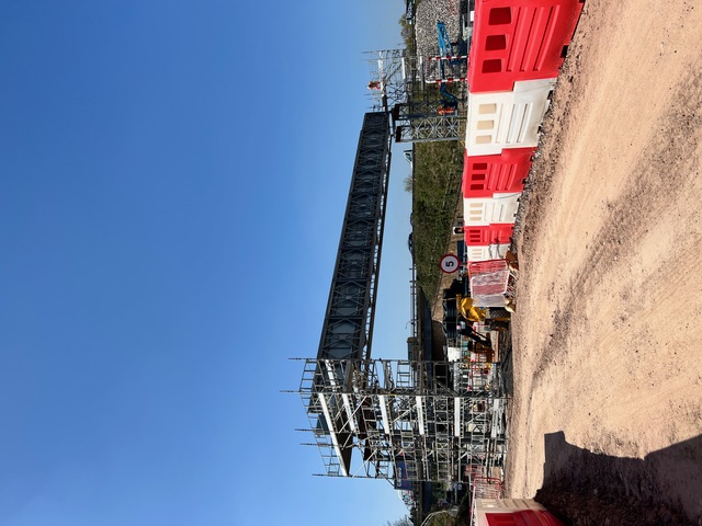 Tamworth Scaffolding: HS2 - A38 Slip Road Access Lichfield  2