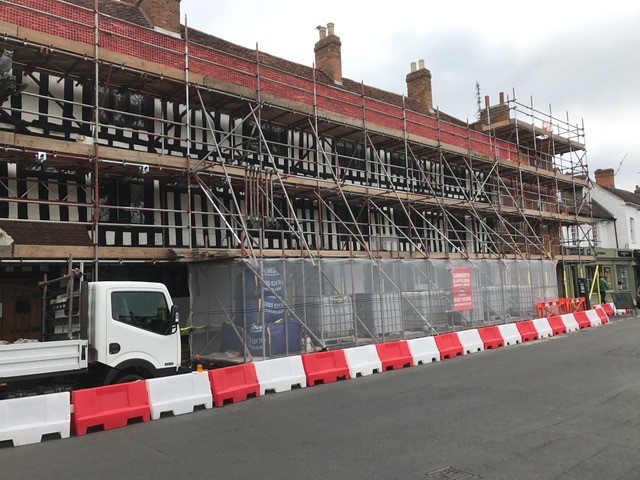 Tamworth Scaffolding: Falcon Hotel 10