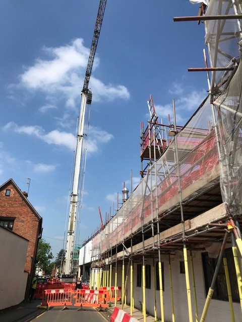 Tamworth Scaffolding: FALCON HOTEL 11