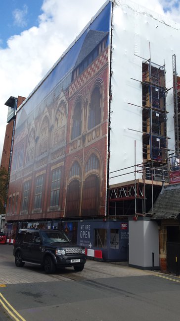 Tamworth Scaffolding: Royal Shakespeare Company  - Swan Wing
