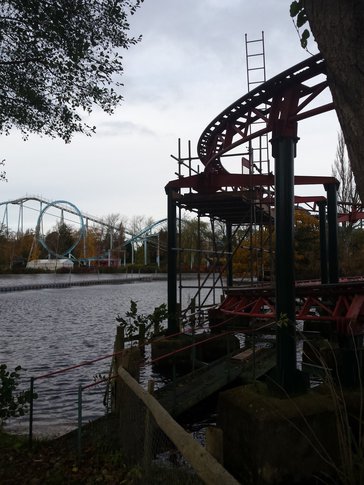 Tamworth Scaffolding: Buffalo Ride - Commercial Drayton Manor Park
