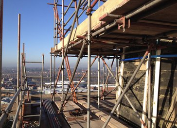 Tamworth Scaffolding: St Marys De Castro Church - Leicester - Heritage St Marys De Castro Church - Leicester
