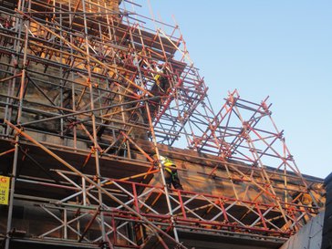 Tamworth Scaffolding: St Mary De Castro Church - Heritage Leicester
