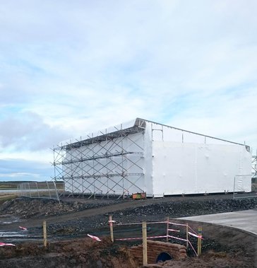 Tamworth Scaffolding: Temporary Building - Temporary Roofs Temporary Building
