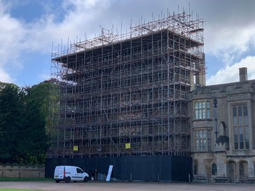 Tamworth Scaffolding: Renovation project Newstead Abbey - Heritage Renovation project Newstead Abbey
