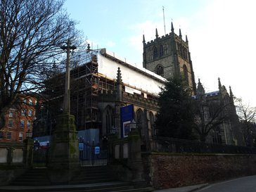 Tamworth Scaffolding: Temporary Roof St Mary's Church Nottingham - Temporary Roofs Temporary Roof St Mary's Church Nottingham
