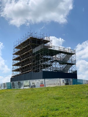 Tamworth Scaffolding: Public Viewing Platform Shugborough Hall - Public Access Public Viewing Platform Shugborough Hall
