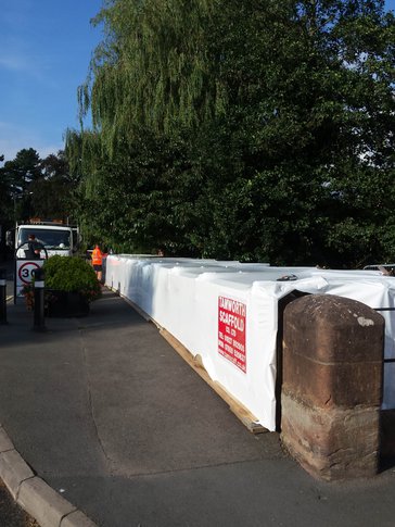 Tamworth Scaffolding: Pipework refurbishment - Utilities Pipework refurbishment

