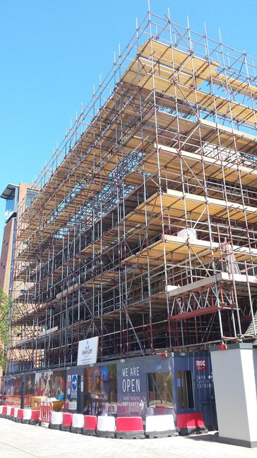 Tamworth Scaffolding: Swan Theatre Stratford - Heritage Swan Theatre Stratford
