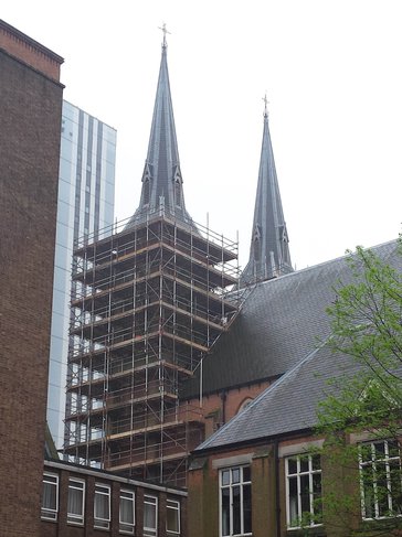 Tamworth Scaffolding: St Chads Birmingham - Heritage St Chads Birmingham
