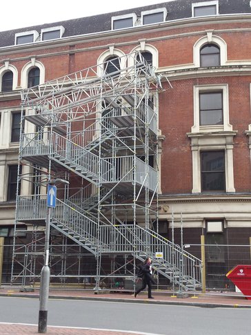 Tamworth Scaffolding:  Staircase - Public Access Public Access 
