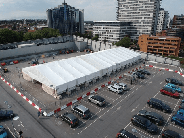 Basingstoke – Temporary roof3