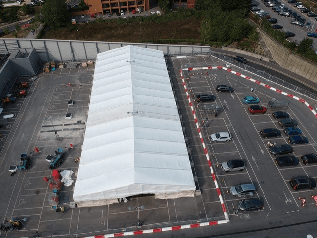 Basingstoke – Temporary roof4