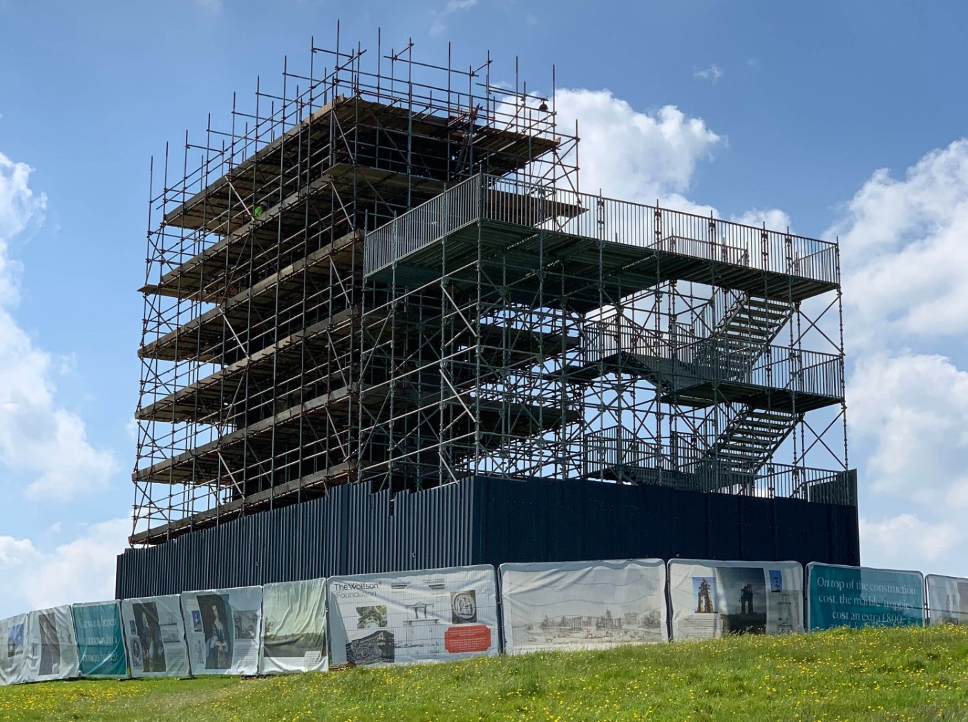 Commercial scaffolding structure installed by Tamworth Scaffolding NASC Membership, Benefits of Choosing Tamworth, and Accreditations