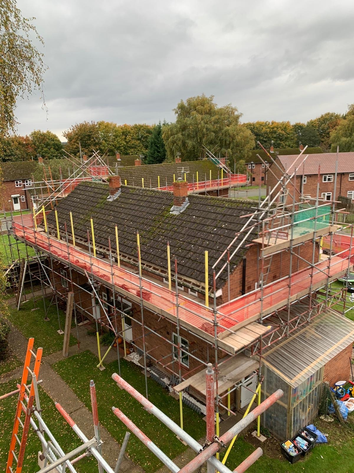 Access scaffolding for Ministry of Defence works Ministry of Defence Access Solutions