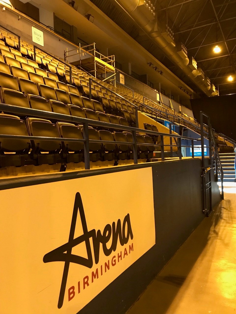 Scaffolding event setup in NEC Birmingham Event Setup NEC & NIA